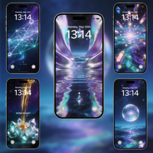Luck Magnet 21-Day Manifestation Energy Wallpapers | High-Res + Bonus Gifts Download