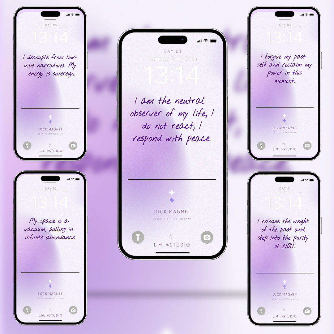 Luck Magnet 21-Day Manifestation Energy Wallpapers | High-Res + Bonus Gifts Download - Image 2